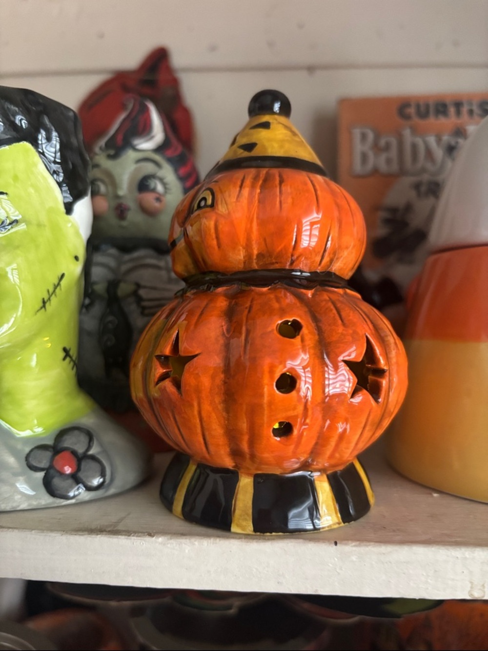 Johanna Parker light up pumpkin - Picture 3 of 8
